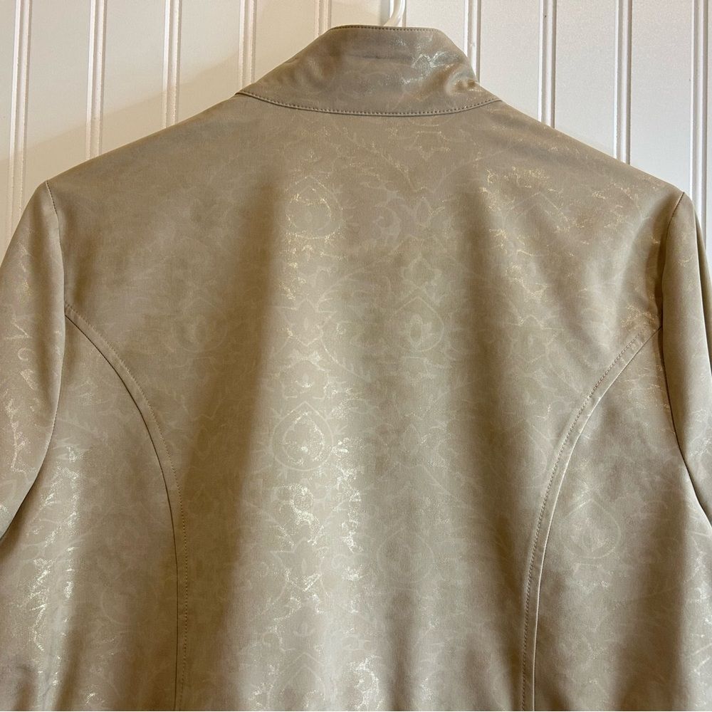 Zenergy by chicos Elegant Beige Utility Jacket for Women - Picture 8 of 15
